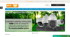 Desktop Screenshot of dvrunlimited.com